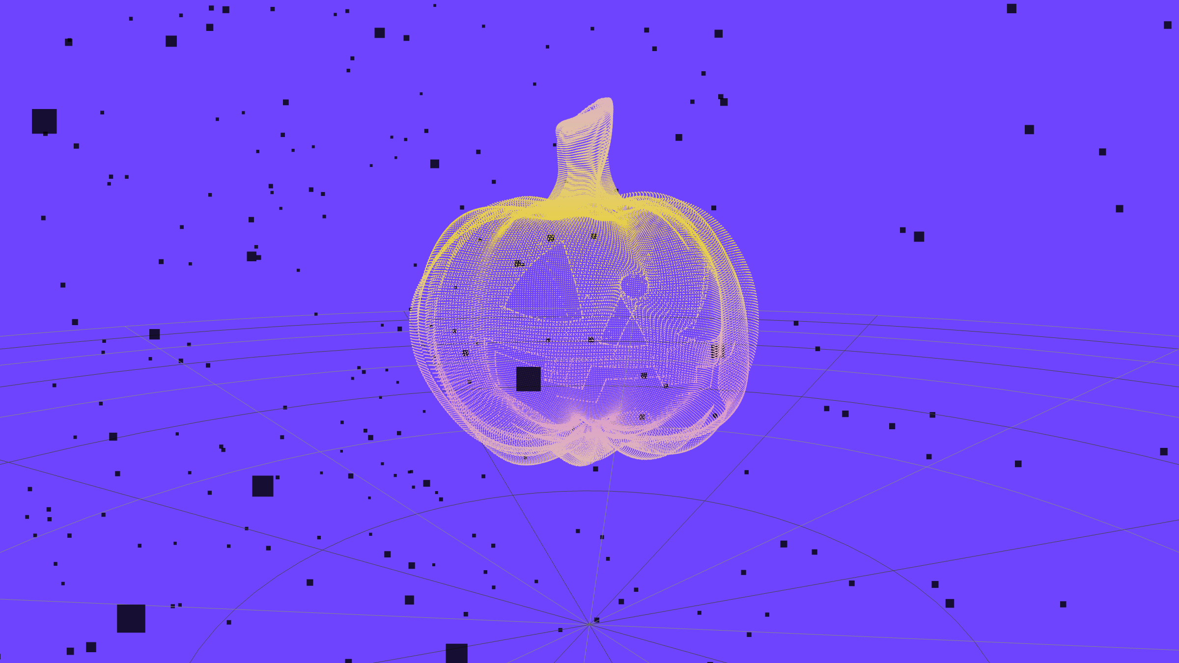 Particle Pumpkin Shader